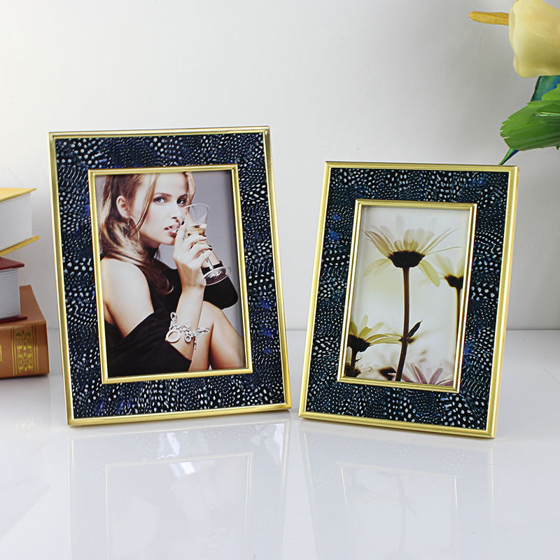 Acrylic metal glass photo frame (2)