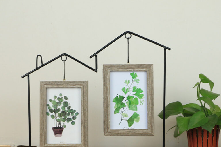 Creative metal retro decoration photo frame (1)