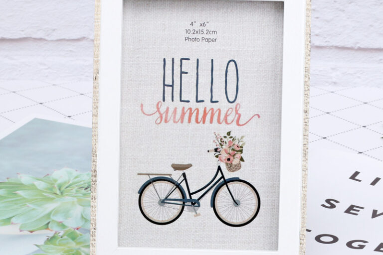 Creative wooden vintage British photo frame (5)