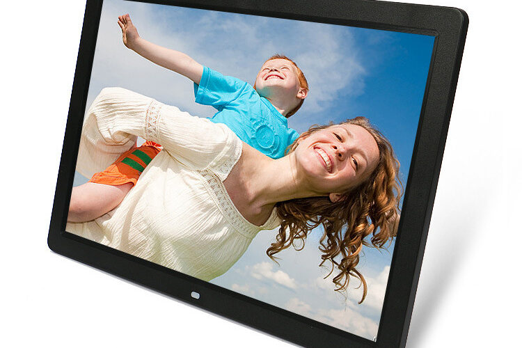 Hot 17-inch high-definition widescreen digital photo frame (4)