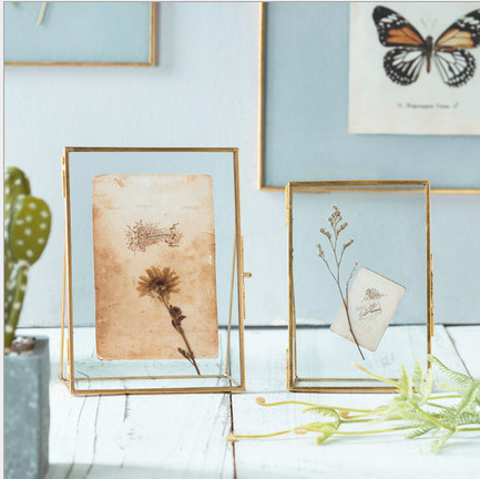 Metal glass photo frame (1)