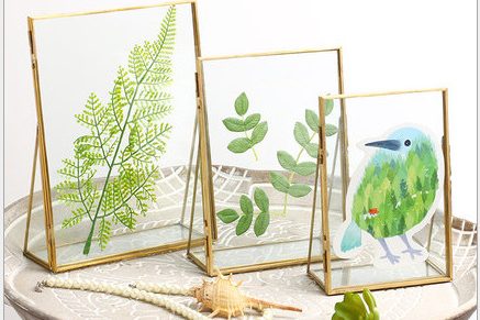 Metal glass photo frame (5)