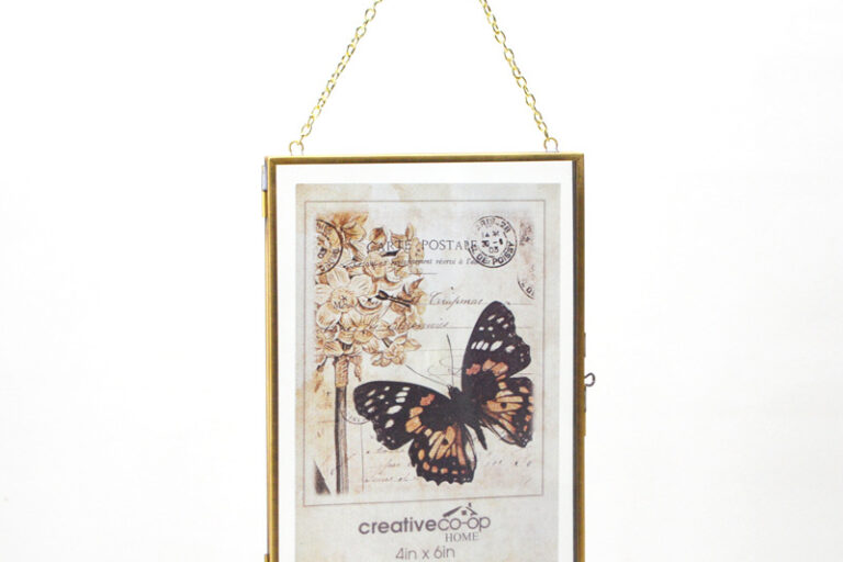 Wall hanging metal photo frame (2)