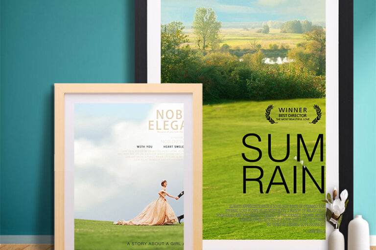 Real wood photo studio log frame (3)