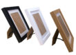 2024 DIY MDF Wooden Photo Frame with Metal Elements for Craft Display