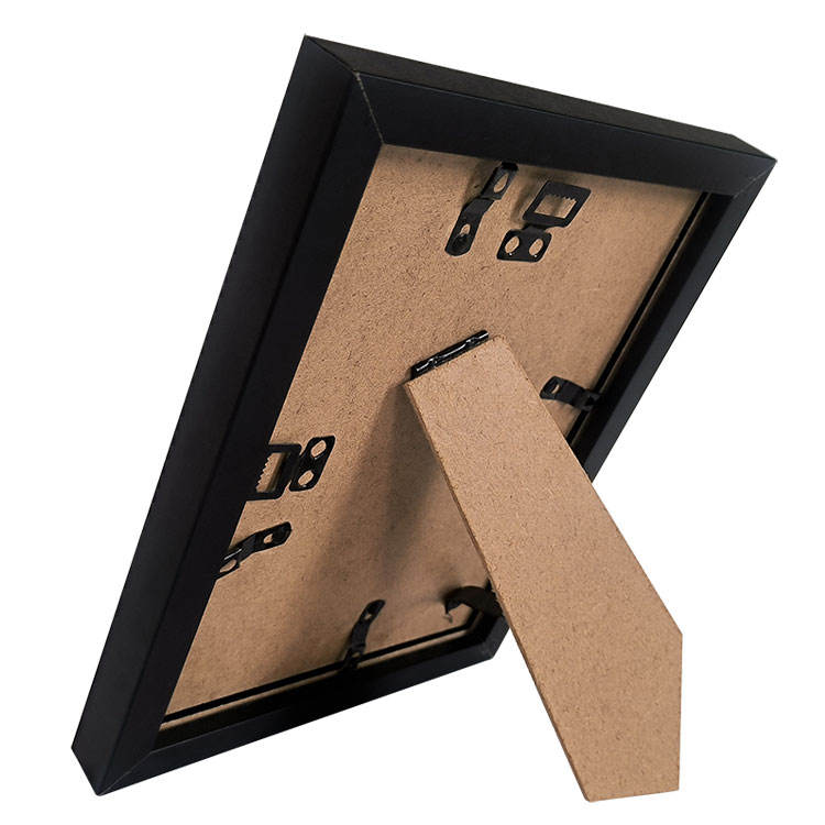 2024 DIY MDF Wooden Photo Frame with Metal Elements for Craft Display