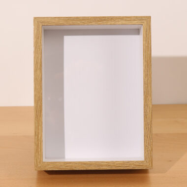 DIY 3D Hollow Wood Frame for Dried Flowers