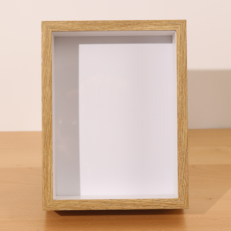 DIY 3D Hollow Wood Frame for Dried Flowers