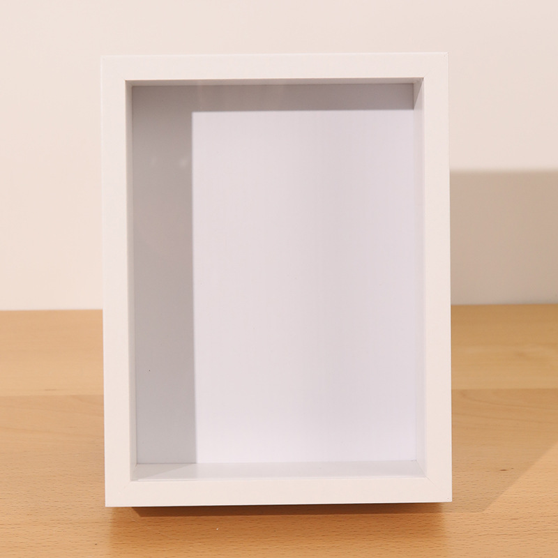 DIY 3D Hollow Wood Frame for Dried Flowers