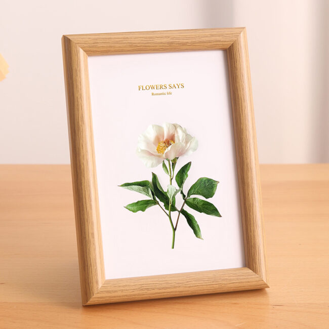 Arched Wood Puzzle Frame for Photo Wall and Tabletop Display