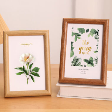 Arched Wood Puzzle Frame for Photo Wall and Tabletop Display