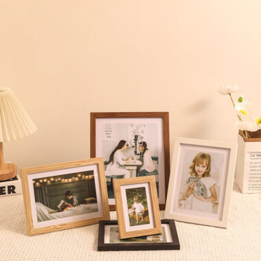 Handmade Wooden Photo Frame – Wall & Tabletop Display