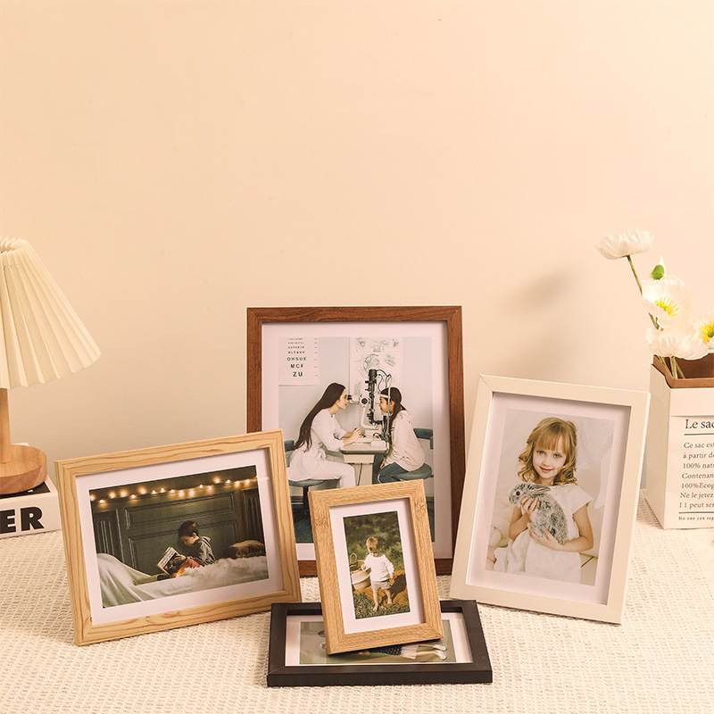 Handmade Wooden Photo Frame – Wall & Tabletop Display