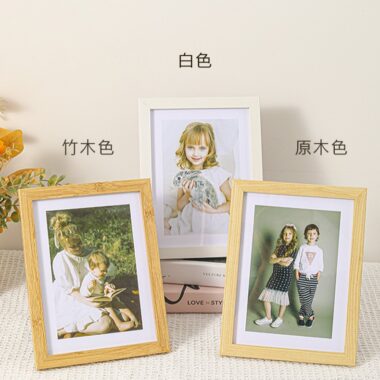 Handmade Wooden Photo Frame – Wall & Tabletop Display