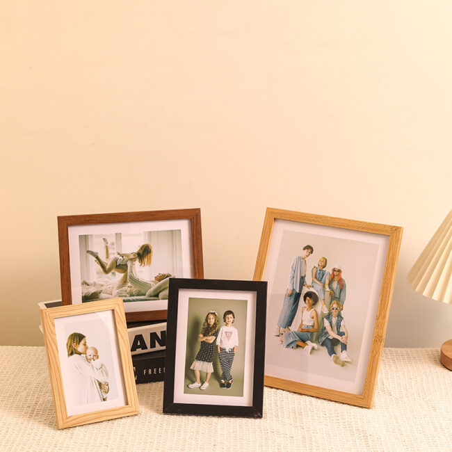 Handmade Wooden Photo Frame – Wall & Tabletop Display