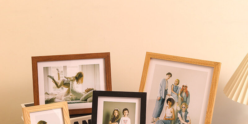 Handmade Wooden Photo Frame – Wall & Tabletop Display