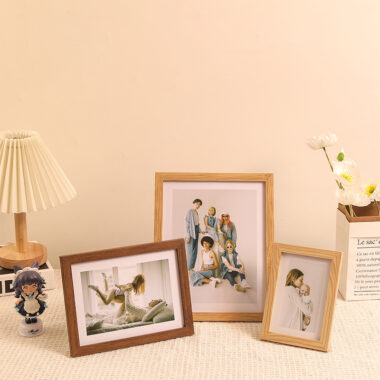 Handmade Wooden Photo Frame – Wall & Tabletop Display