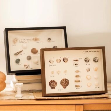 Handmade Solid Wood Shadow Box Frame for DIY Crafts