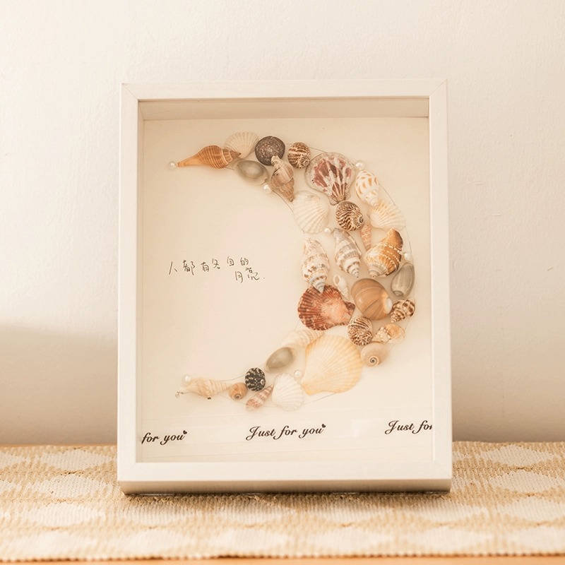 Handmade Solid Wood Shadow Box Frame for DIY Crafts