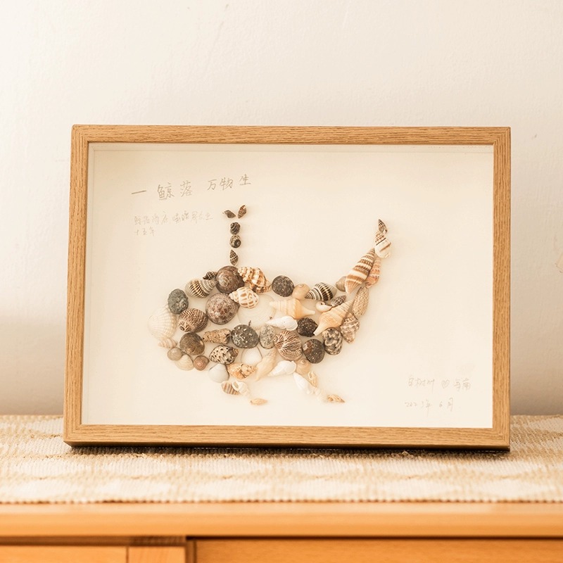 Handmade Solid Wood Shadow Box Frame for DIY Crafts