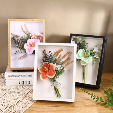 Custom Wooden Frame for Tabletop and Wall Decoration