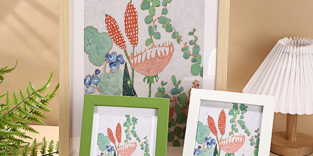 Custom Wooden Frame for Tabletop and Wall Decoration