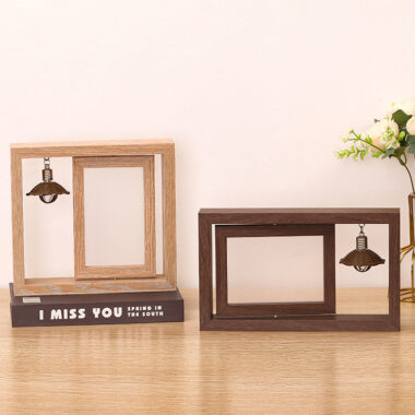 Minimalist solid wood frame for A4 A3 posters and 4K 8K paintings, wall mountable