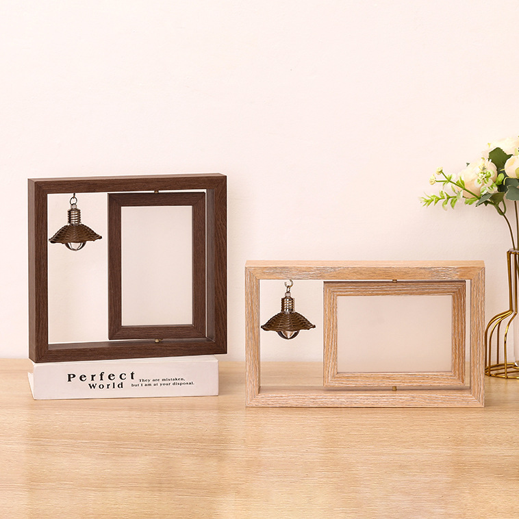 Minimalist solid wood frame for A4 A3 posters and 4K 8K paintings, wall mountable