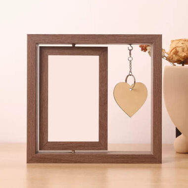 Minimalist solid wood frame for A4 A3 posters and 4K 8K paintings, wall mountable