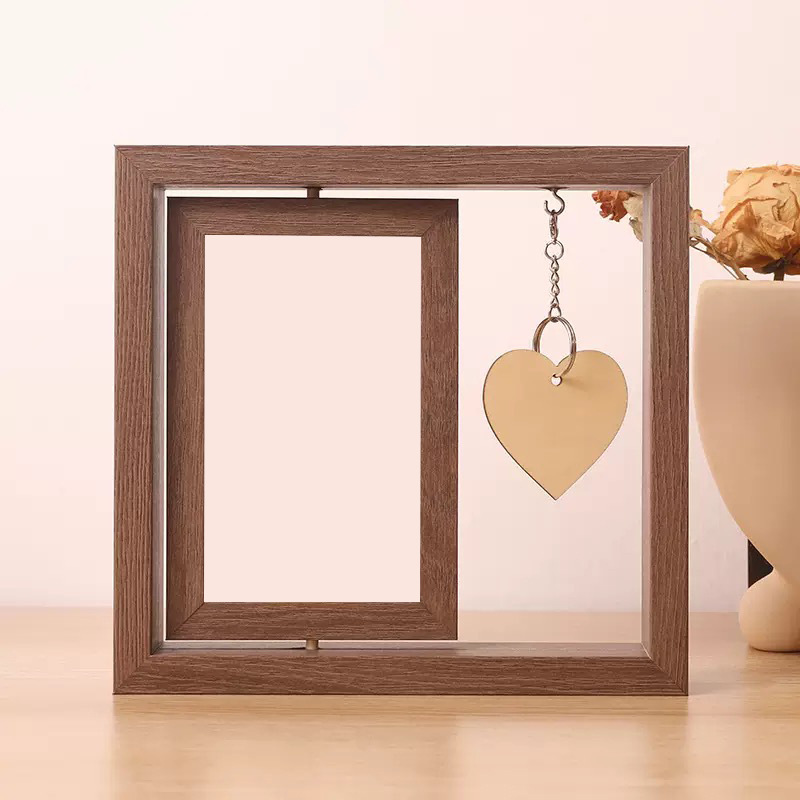 Minimalist solid wood frame for A4 A3 posters and 4K 8K paintings, wall mountable