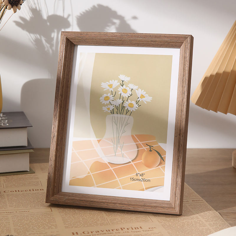 Modern Washed White Wooden Frame for Photos 4x6 5x7 8.5x11 11x14