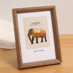 Modern Washed White Wooden Frame for Photos 4x6 5x7 8.5x11 11x14