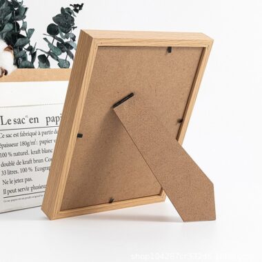 Solid Walnut Wood Mortise and Tenon Family Photo Frame