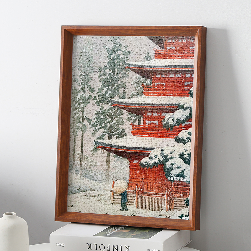 Solid Wood Puzzle Frame for 500-2000 Piece Jigsaw Puzzles