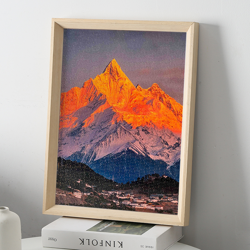 Solid Wood Puzzle Frame for 500-2000 Piece Jigsaw Puzzles