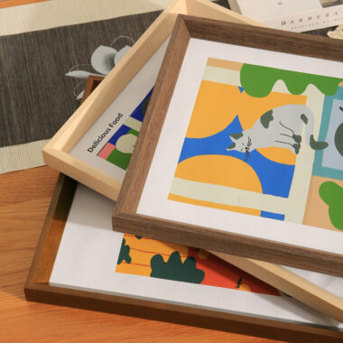 Solid Wood Display Frame for A4, 8K Posters & Art

