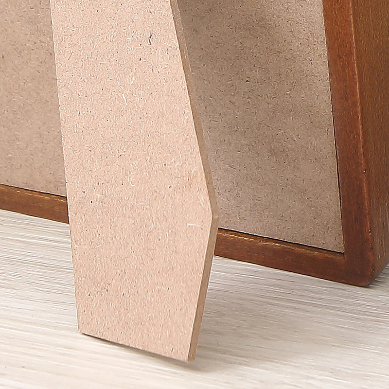 Vintage Solid Wood Mini Photo Frame with Glass Stand