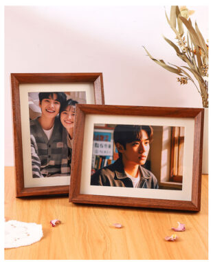 Vintage Wooden Photo Frame for Wedding Portrait Display