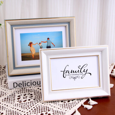 Wooden Hollow Shadow Box Frame for Calligraphy & Artwork