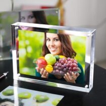 Acrylic photo frame